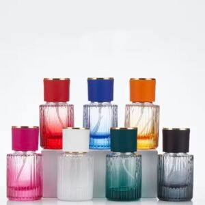 50ml Tripe Glass Bottle